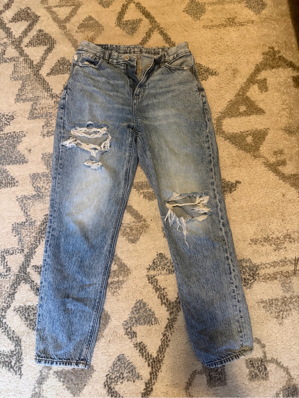 American eagle curvy mom jeans